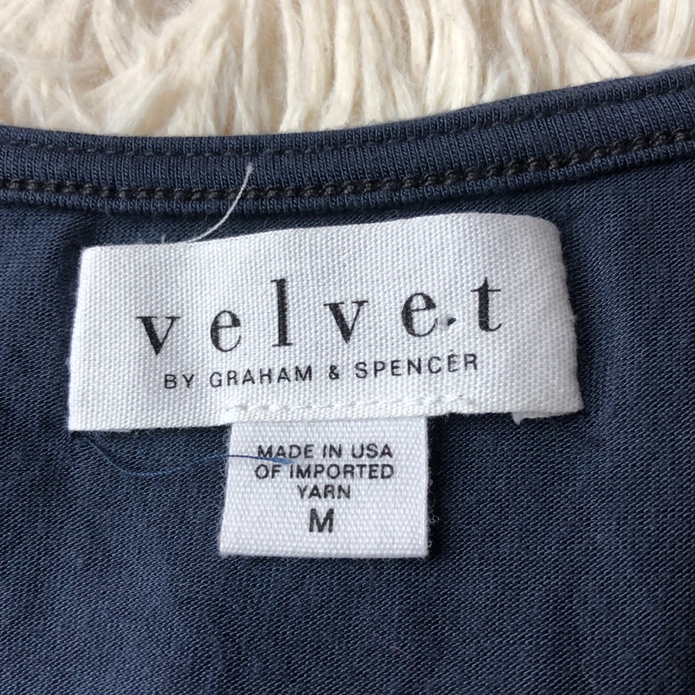 Velvet by graham and spencer front twist modal top - Picture 6 of 8